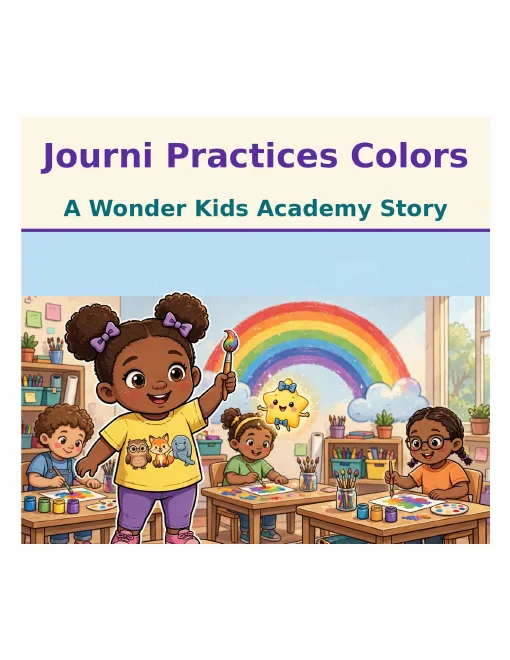 Journi Practices Colors book cover