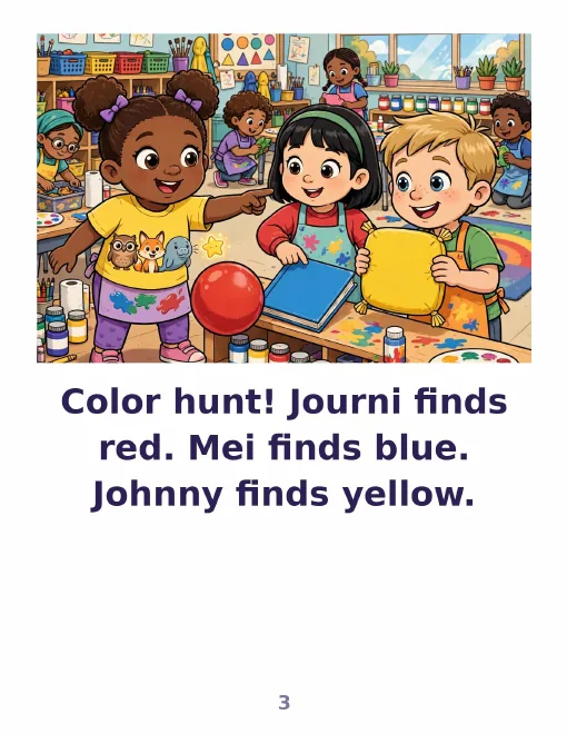 Sneak peek inside Journi Practices Colors — page 3