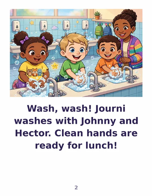Sneak peek inside Journi in the Lunchroom — page 2