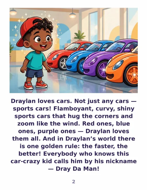 Sneak peek inside Dray Da Man — Original Edition — page 2