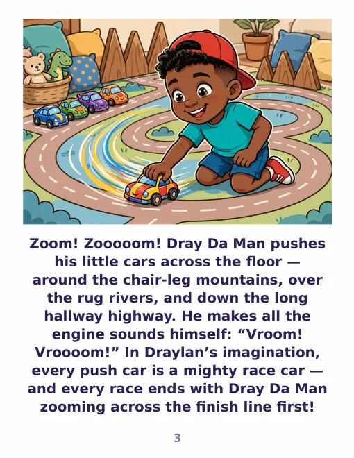 Sneak peek inside Dray Da Man — Original Edition — page 3